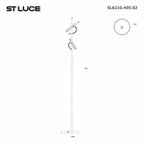 Торшер ST-Luce LILT SL6210.405.02 в Тавде - tavda.ok-mebel.com | фото 2