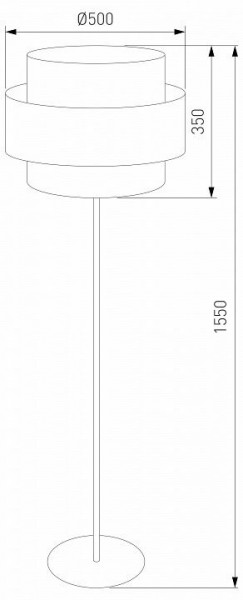 Торшер TK Lighting Calisto 5405 Calisto в Тавде - tavda.ok-mebel.com | фото 2
