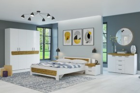 Тумба Милана (Белый/Сосна Гранд) в Тавде - tavda.ok-mebel.com | фото 3