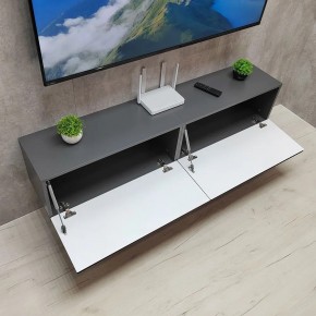 Тумба подвесная под ТВ LINES MTV1-MA 750 Темно-серый (Графит-M 10.1.25) в Тавде - tavda.ok-mebel.com | фото 12