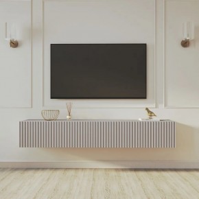 Тумба подвесная под ТВ LINES MTV3-MA 900 Бежевый (Леда-М 10.1.5) в Тавде - tavda.ok-mebel.com | фото 12