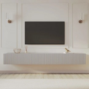 Тумба подвесная под ТВ LINES MTV4-MA 1150 Бежевый (Леда-М 10.1.5) в Тавде - tavda.ok-mebel.com | фото 12