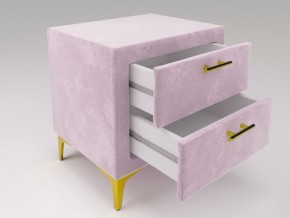 Тумба Рошаль (розовый) в Тавде - tavda.ok-mebel.com | фото 2