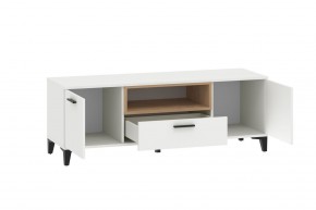 Тумба ТВА НМ 013.43 "Bergen" (Белый/Дуб бунратти) в Тавде - tavda.ok-mebel.com | фото 2