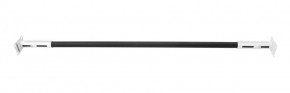 Турник раздвижной 1450-1700 цв. белый-черный FLEXTER PROFI в Тавде - tavda.ok-mebel.com | фото