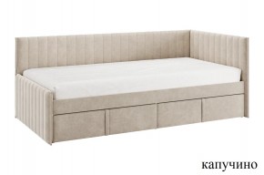 ТВИКС Кровать (тахта) с ящиками 900 (капучино) в Тавде - tavda.ok-mebel.com | фото