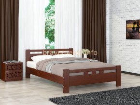 ВЕРОНИКА-2 Кровать из массива 1600  в Тавде - tavda.ok-mebel.com | фото 3