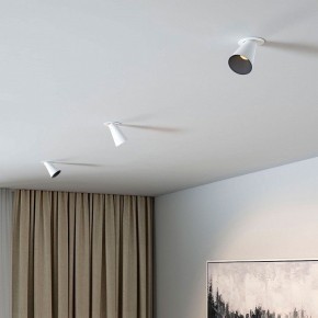 Встраиваемый светильник Elektrostandard Bell 25097/LED 8W 3000K белый в Тавде - tavda.ok-mebel.com | фото 4