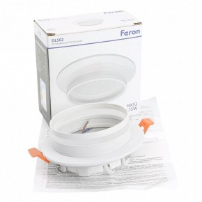 Встраиваемый светильник Feron DL502 51089 в Тавде - tavda.ok-mebel.com | фото 9