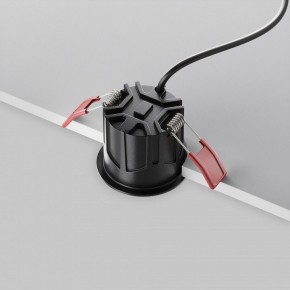 Встраиваемый светильник Maytoni Alfa LED DL043-01-10W2.7K-RD-B в Тавде - tavda.ok-mebel.com | фото 9