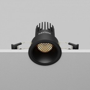 Встраиваемый светильник Maytoni Dip DL115-10W-2.7K-B в Тавде - tavda.ok-mebel.com | фото 7