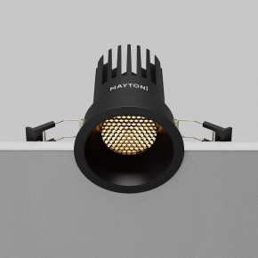 Встраиваемый светильник Maytoni Dip DL117-15W-2.7K-B в Тавде - tavda.ok-mebel.com | фото 12