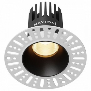 Встраиваемый светильник Maytoni Dip DL119-10W-2.7K-TRS-B в Тавде - tavda.ok-mebel.com | фото