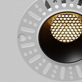 Встраиваемый светильник Maytoni Dip DL119-10W-2.7K-TRS-B в Тавде - tavda.ok-mebel.com | фото 12