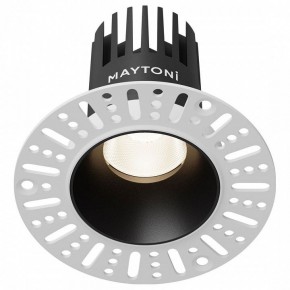 Встраиваемый светильник Maytoni Dip DL119-10W-4K-TRS-B в Тавде - tavda.ok-mebel.com | фото