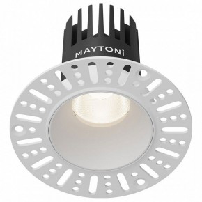Встраиваемый светильник Maytoni Dip DL119-10W-4K-TRS-W в Тавде - tavda.ok-mebel.com | фото