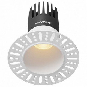 Встраиваемый светильник Maytoni Dip DL120-10W-2.7K-TRS-W в Тавде - tavda.ok-mebel.com | фото
