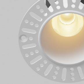 Встраиваемый светильник Maytoni Dip DL120-10W-2.7K-TRS-W в Тавде - tavda.ok-mebel.com | фото 4