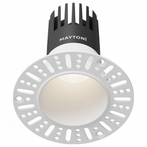 Встраиваемый светильник Maytoni Dip DL120-10W-4K-TRS-W в Тавде - tavda.ok-mebel.com | фото