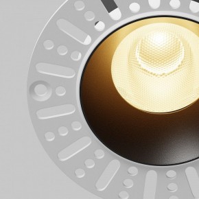 Встраиваемый светильник Maytoni Dip DL121-15W-2.7K-TRS-B в Тавде - tavda.ok-mebel.com | фото 11