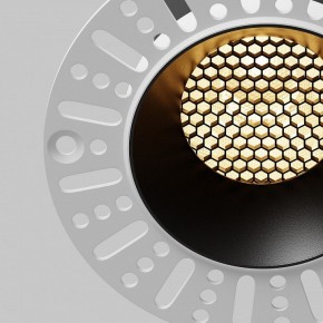 Встраиваемый светильник Maytoni Dip DL121-15W-2.7K-TRS-B в Тавде - tavda.ok-mebel.com | фото 12