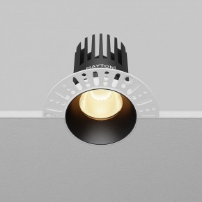 Встраиваемый светильник Maytoni Dip DL121-15W-2.7K-TRS-B в Тавде - tavda.ok-mebel.com | фото 5