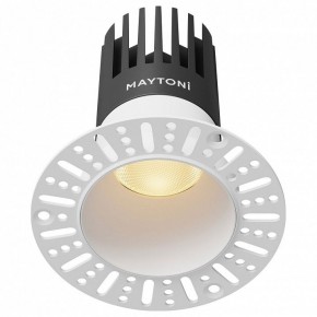 Встраиваемый светильник Maytoni Dip DL122-15W-2.7K-TRS-W в Тавде - tavda.ok-mebel.com | фото