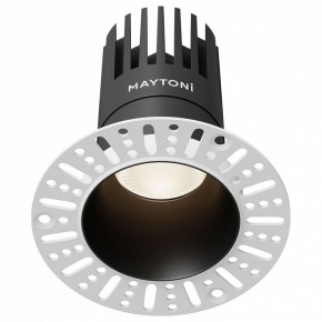 Встраиваемый светильник Maytoni Dip DL122-15W-4K-TRS-B в Тавде - tavda.ok-mebel.com | фото 12