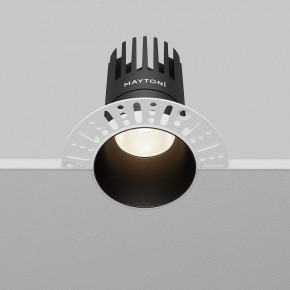 Встраиваемый светильник Maytoni Dip DL122-15W-4K-TRS-B в Тавде - tavda.ok-mebel.com | фото 4