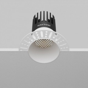 Встраиваемый светильник Maytoni Dip DL122-15W-4K-TRS-W в Тавде - tavda.ok-mebel.com | фото 7