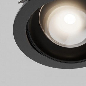 Встраиваемый светильник Maytoni Lens DL105-12W4K-B в Тавде - tavda.ok-mebel.com | фото 8