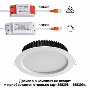 Встраиваемый светильник Novotech Drum 358306 в Тавде - tavda.ok-mebel.com | фото 2