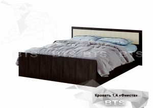 "Фиеста" кровать 1,4м LIGHT в Тавде - tavda.ok-mebel.com | фото 1