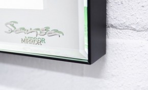 Зеркало Even 120 black с подсветкой Sansa (SE1053Z) в Тавде - tavda.ok-mebel.com | фото 3