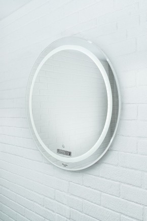 Зеркало Gia 75 white с подсветкой Sansa (SGa1044Z) в Тавде - tavda.ok-mebel.com | фото 2