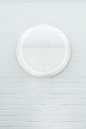 Зеркало Gia 75 white с подсветкой Sansa (SGa1044Z) в Тавде - tavda.ok-mebel.com | фото 3