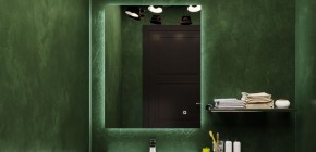 Зеркало Каракас 900х700 с подсветкой Домино (GL7043Z) в Тавде - tavda.ok-mebel.com | фото 7