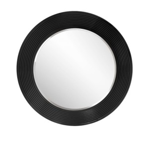 Зеркало круглое черный (РМ/02(S) в Тавде - tavda.ok-mebel.com | фото
