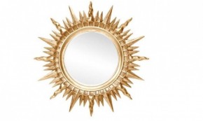 Зеркало круглое золото (1810(1) в Тавде - tavda.ok-mebel.com | фото